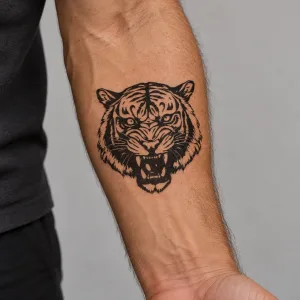 Tigre rugissant